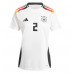 Deutschland Antonio Rudiger #2 Fußballbekleidung Heimtrikot EM 2024 Kurzarm